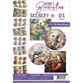 BBPOS10001 Berries Beauties Scenery Book 1 - Birds