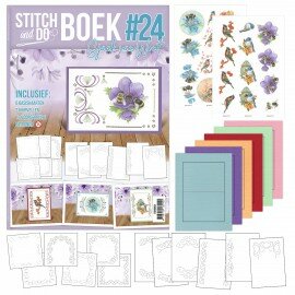 STDOBB024 Stitch & Do Boek A6 24 - Birds and Bees