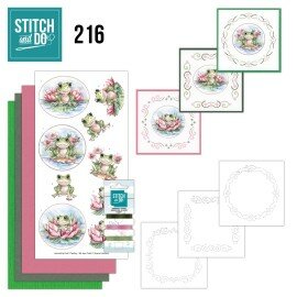 STDO216 Stitch and Do 216 - Yvonne Creations - Happy Frog