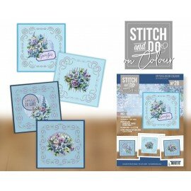 STDOOC10028 Stitch and do on Colour 28 - Blooming Blue