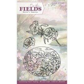 BBCS10006 Clear Stamps - Berries Beauties - On the Fields - Poppy