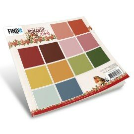 BBPP10008 Paperpack - Berries Beauties - Romantic Birds - Solid Colours