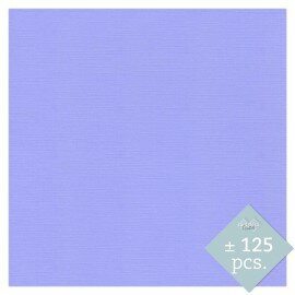 BULK 61 Linnenkarton Scrap 30,5x30,5cm Card Deco Lavender per 125 vellen 240 grs
