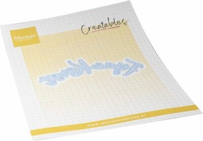 Marianne D Creatable Fijne Kerst gebogen (NL) LR0874 83x37mm (08-24)