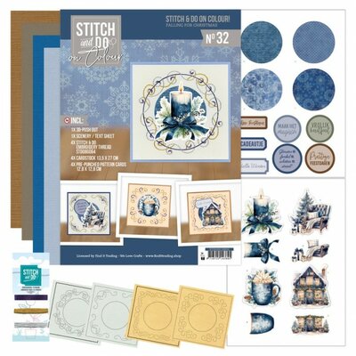 STDOOC10032 Stitch and do on Colour 32 - Falling for Christmas