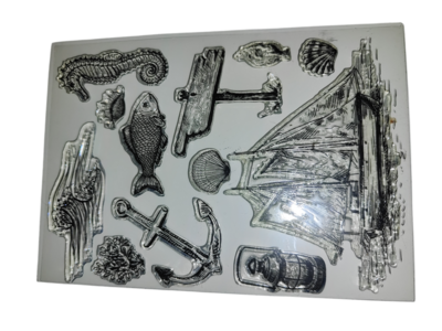 S48 Clear Stamp Kerstbal (2e kans)