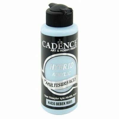 Cadence Hybride acrylverf (semi mat) Baby Blauw/blauw 01 001 0035 0120 120 ml