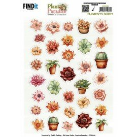 Cutting Sheet - Berries Beauties - Plant Paradise - Small Elements