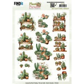 3D Cutting Sheet - Berries Beauties - Plant Paradise - Greenhouse Shelves
