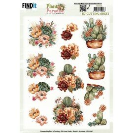 3D Cutting Sheet - Berries Beauties - Plant Paradise - Cactus Harmony