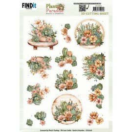 3D Cutting Sheet - Berries Beauties - Plant Paradise - Blooming Oasis