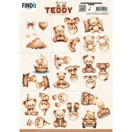 3D Cutting Sheet - Berries Beauties - Teddy - Mini
