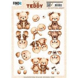 3D Cutting Sheet - Berries Beauties - Teddy - Together
