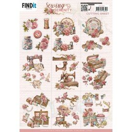 3D Cutting Sheet - Amy Design - Sewing Serenity - Mini