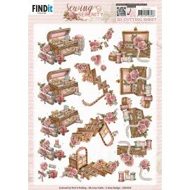3D Cutting Sheet - Amy Design - Sewing Serenity - Sewing Box