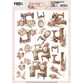 3D Cutting Sheet - Amy Design - Sewing Serenity - Sewing Machine