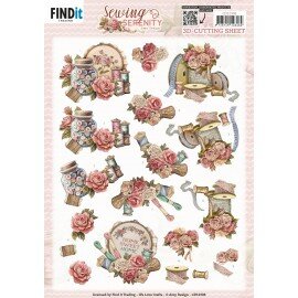 3D Cutting Sheet - Amy Design - Sewing Serenity - Stitching