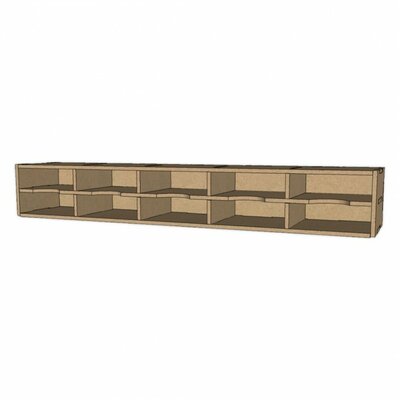 Ink Pad Box  Organizer voor 10 inktkussens
