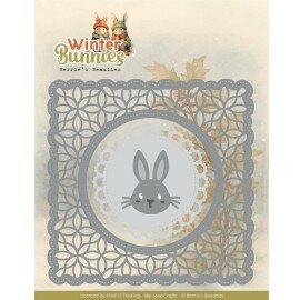 BBD10080 Dies - Berries Beauties - Winter Bunnies - Bunny Frame