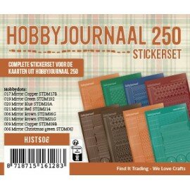 HJSTS06 Stickerset Hobbyjournaal 250