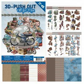 3DPO10045 3D Push-Out Book 45 - Alles voor mannen