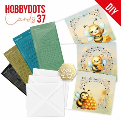 DODOPP037 Hobbydots Cards 37 - Happy Bees