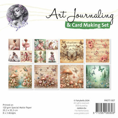 007 Fairybells  Art Journaling & Card Making Set Ballerina meisjes
