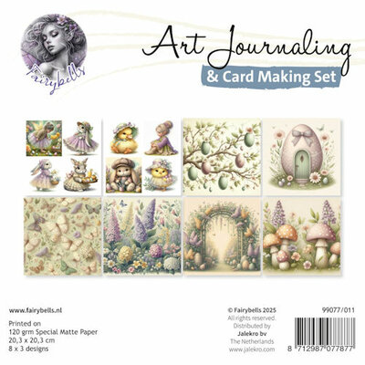 011 Fairybells Art Journaling & Card Making Set Pasen - Voorjaar