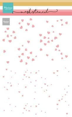 PS8175 Marianne Design - Mask Stencil - 2 Layer Hearts