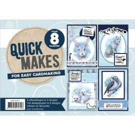 QM10001 Quick Makes  Winter Friends van Amy Design
