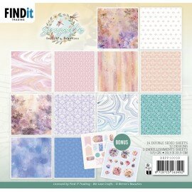 BBPP10038 Paperpack - Berries Beauties - Dragonflies 20 x 20 cm