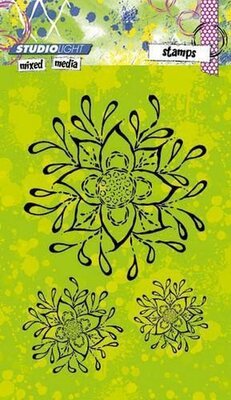 STAMPMM214 Studio Light Clear Stamps - Mixed Media Nr. 214