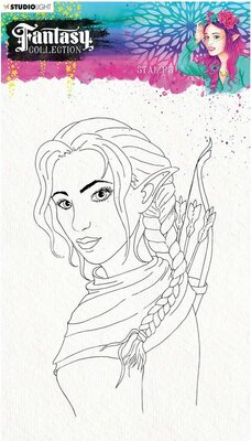 STAMPFC473 Studio Light Stamp A5 - Fairy Fantasy Collection 3.0 - nr.473 Clear Stamp