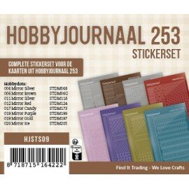 HJSTS09 Stickerset Hobbyjournaal 253