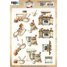 CD12457 3D Cutting Sheet - Berries Beauties - Homestead Bakery - Kitchen Prep