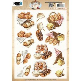 CD12456 3D Cutting Sheet - Berries Beauties - Homestead Bakery - Fresh Basket