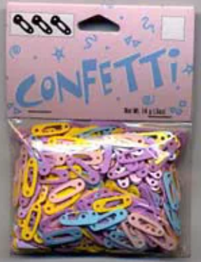 Vaessen Creative • Confetti veiligheidsspeld Pastel