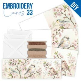 STDOPP033 Stitch and Do Cards 33 - Blossom Birds