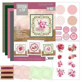 STDOOC10040 Stitch and do on Colour 40 - Floral Elegance