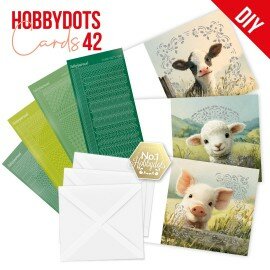 DODOPP042 Hobbydots Cards 42 - Spring Animals