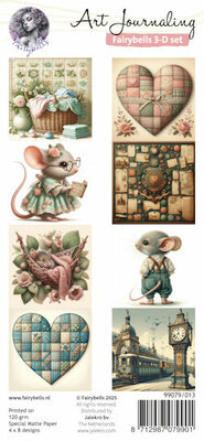 013 Fairybells 3-D setje Muizen 2