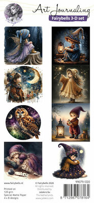 020 Fairybells 3-D setje Moonlight
