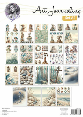 003 Fairybells Art Journaling Set A4 - Zomer