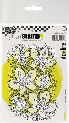 SA60392 Carabelle Studio Cling Stamp Art A6 Herfstbladeren