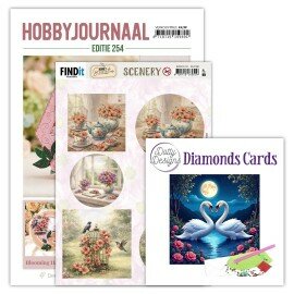 SETHJ254 SET Hobbyjournaal 254 - DDDC1215 - 2 Swans