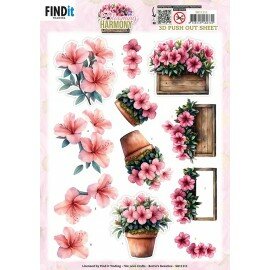 SB11111 3D Pushout Sheet - Berries Beauties - Blooming Harmony - Blooming Pots