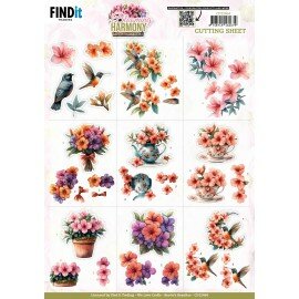 CD12464 Cutting Sheet - Berries Beauties - Blooming Harmony - Mini