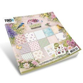 BBPP10041 Paperpack - Berries Beauties - Blooming Harmony 20 x 20 cm