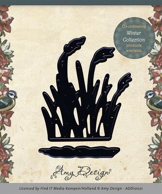 ADD10021 Die - Amy Design - Winter Collectie - Riet Gras