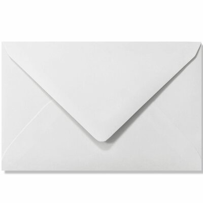 Enveloppen C6 (114x162mm) 10 stuks Wit